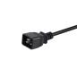 Equip Power Cable Black 1.8 M Iec